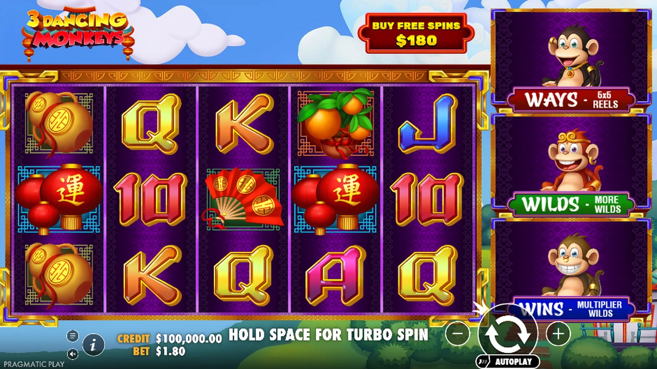 3 Dancing Monkeys™ free slot demo