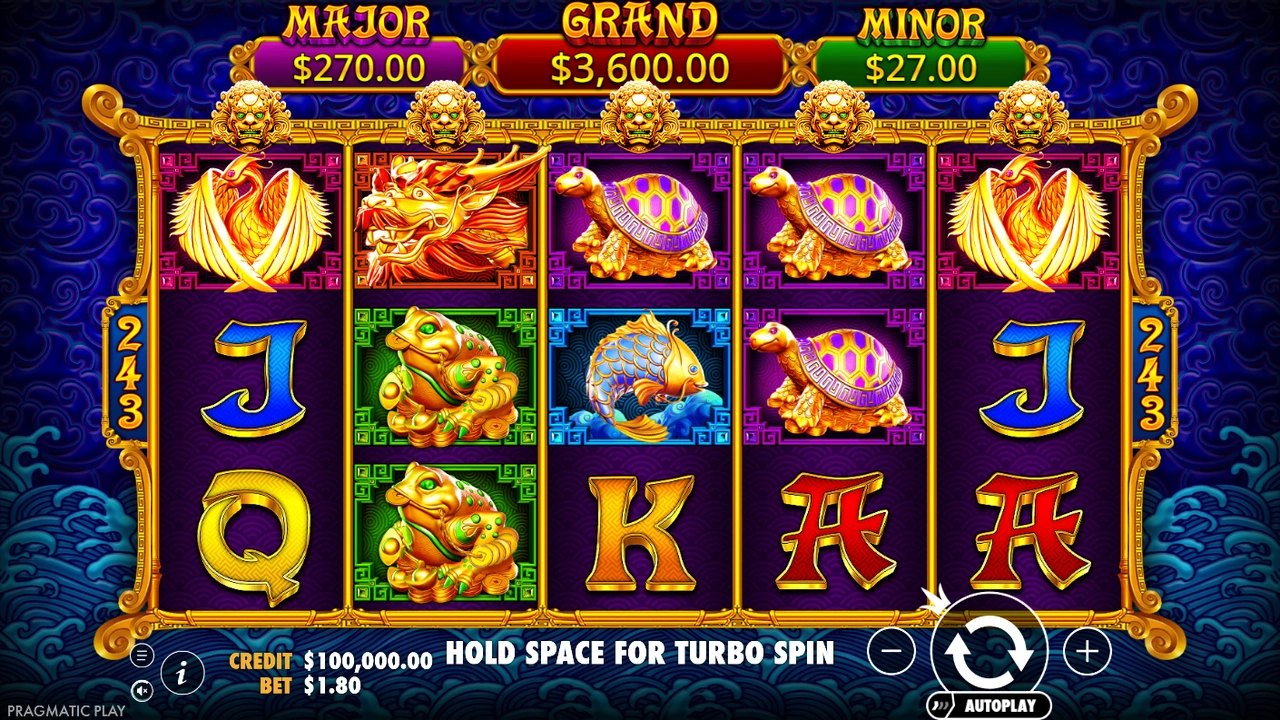 5 Lions Gold™ free slot demo