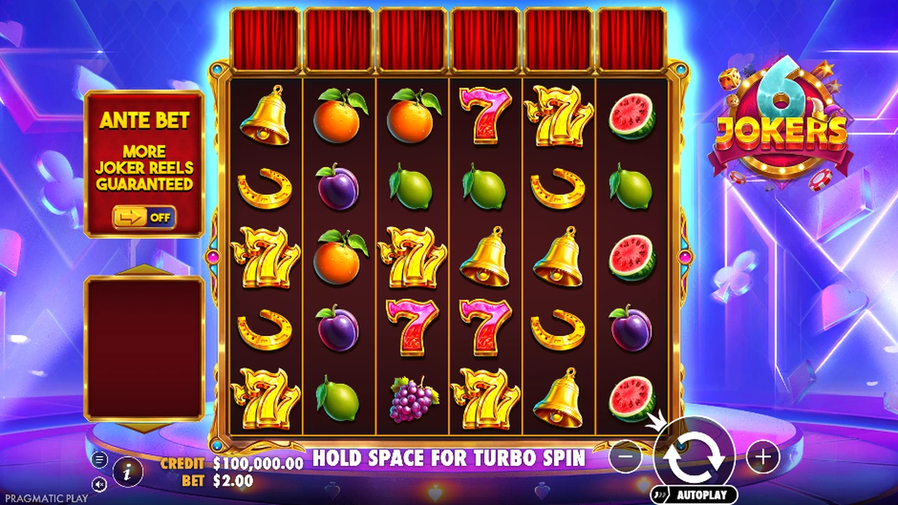 6 Jokers free slot demo