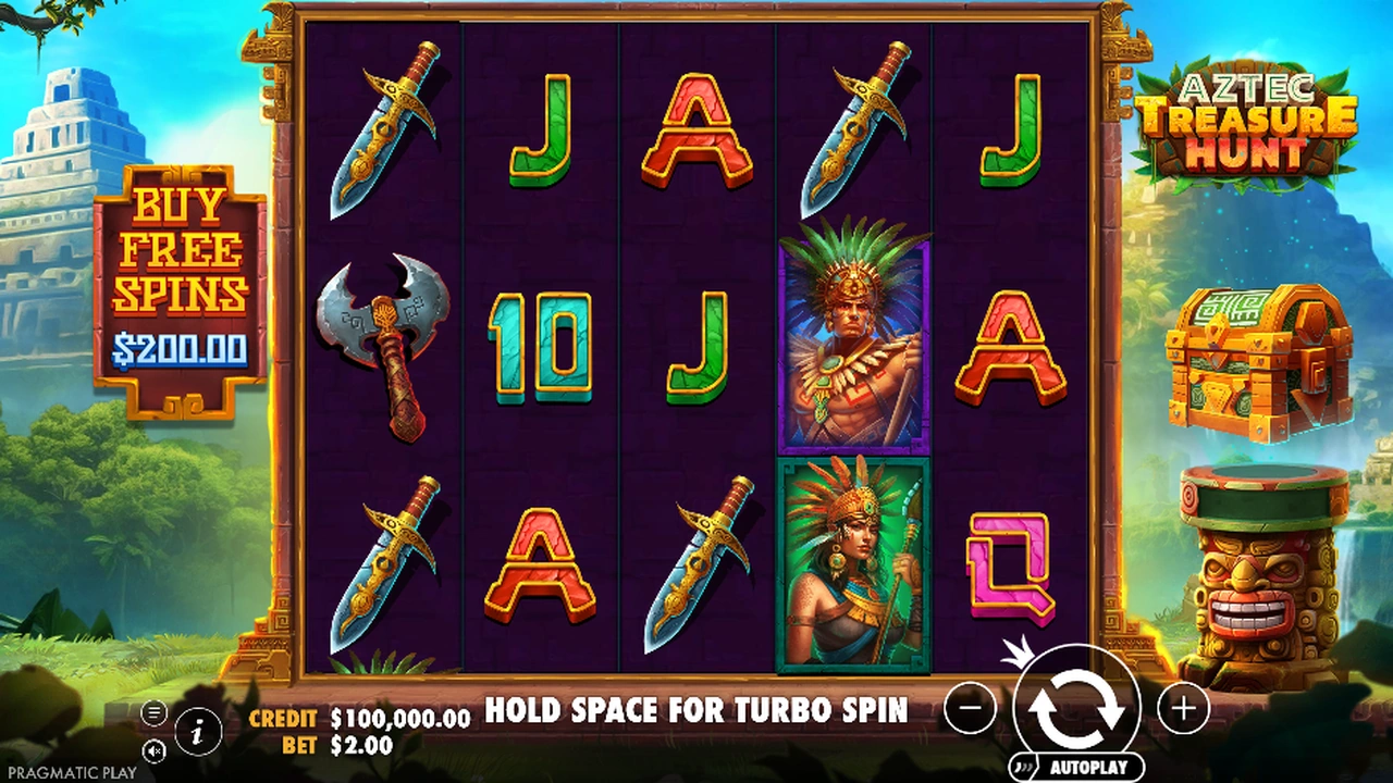 Aztec Treasure Hunt free slot demo