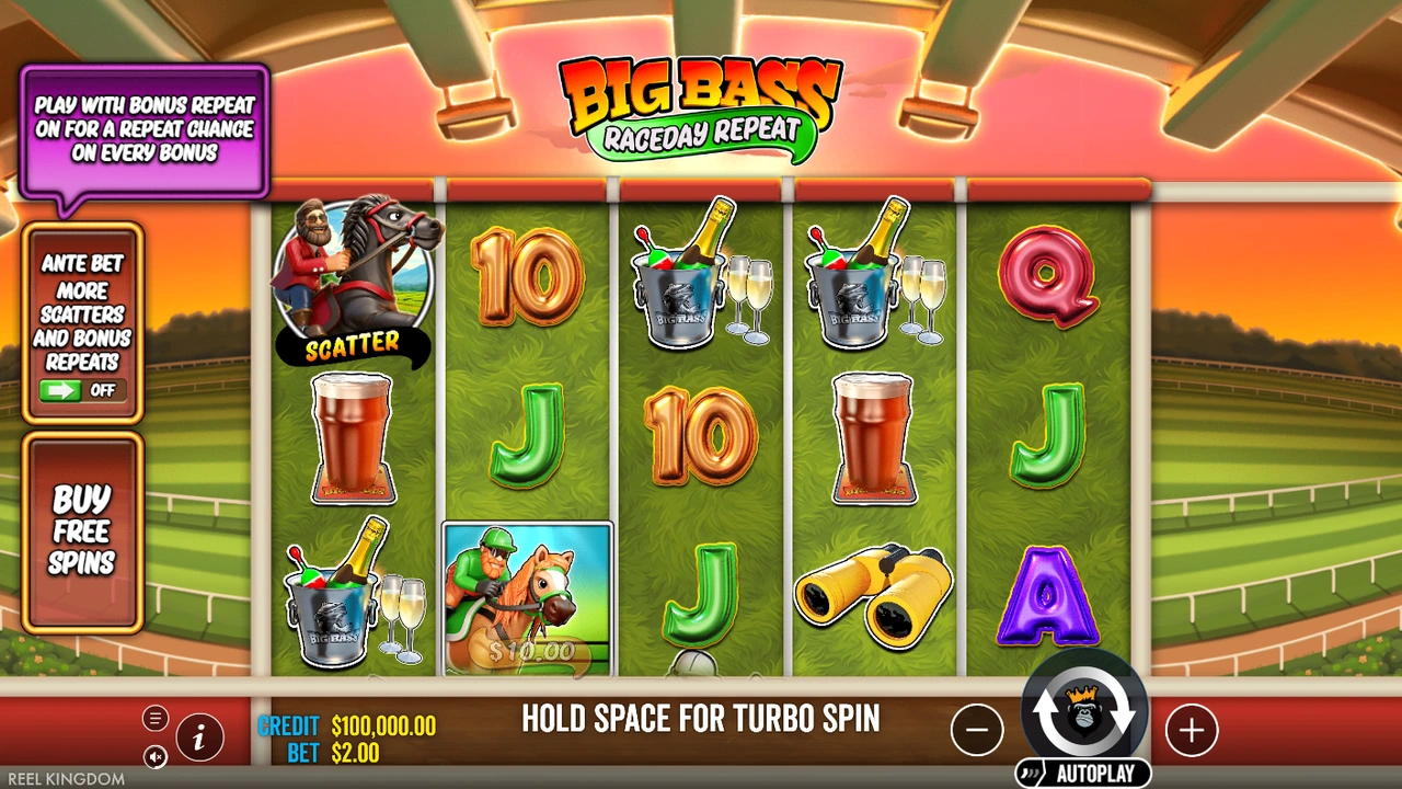 Big Bass Raceday Repeat free slot demo
