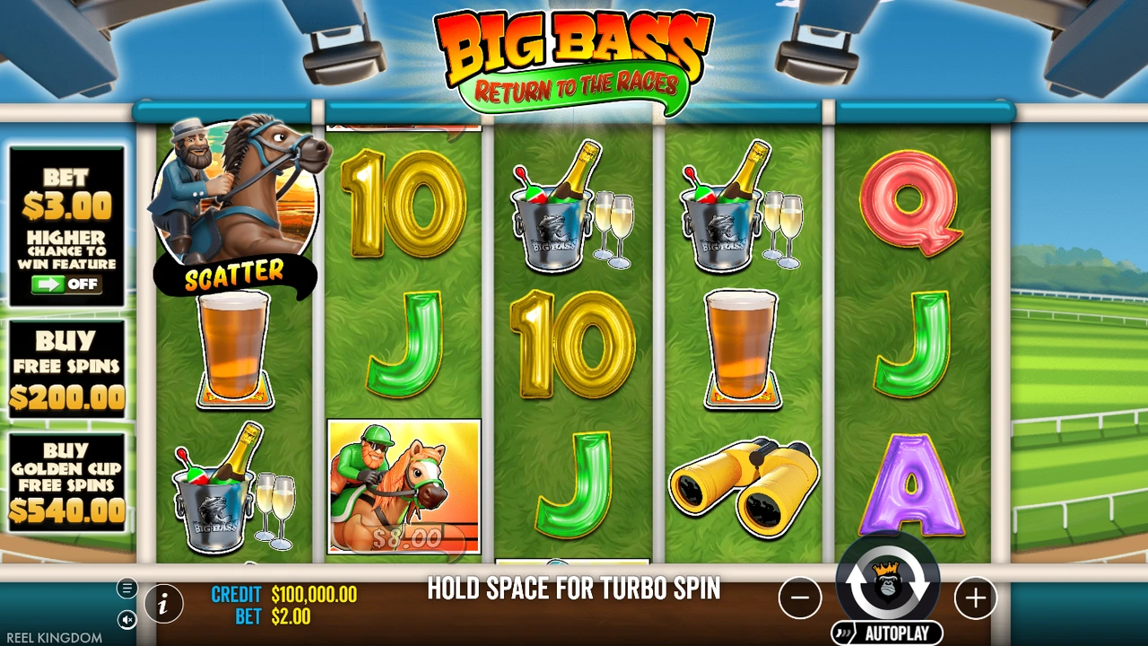 Big Bass Return to the Races free slot demo