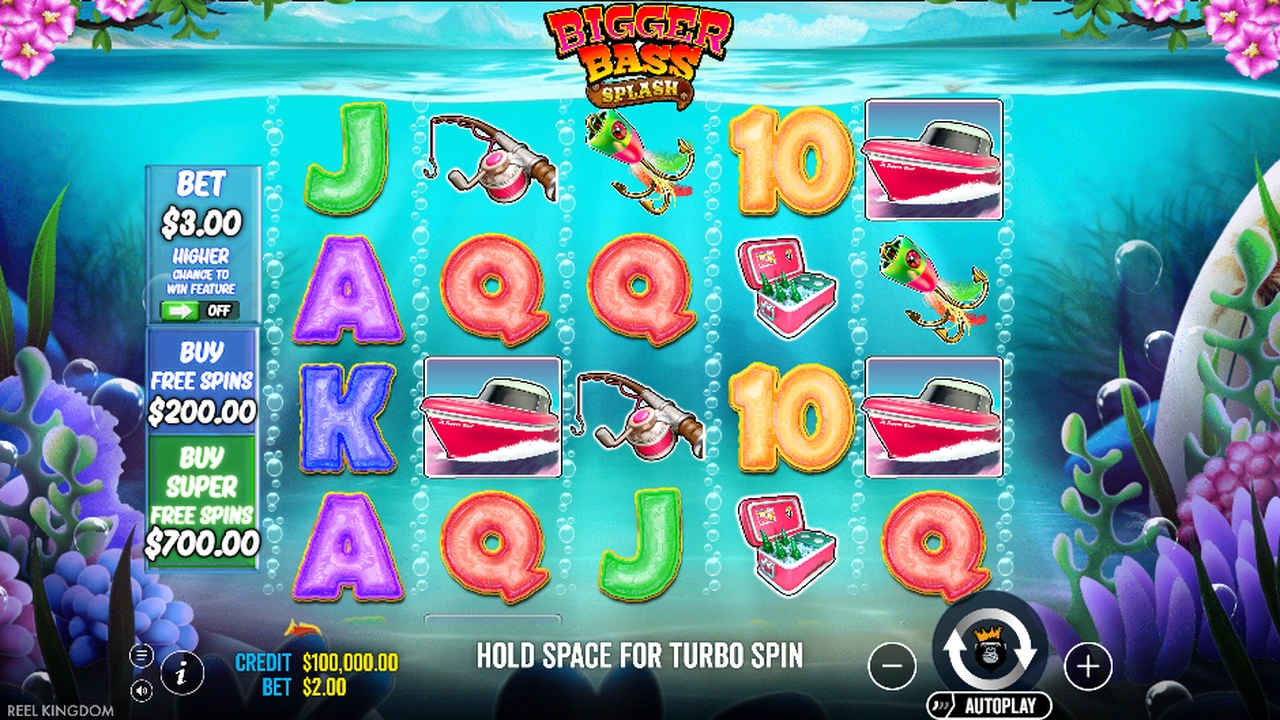 Bigger Bass Splash free slot demo