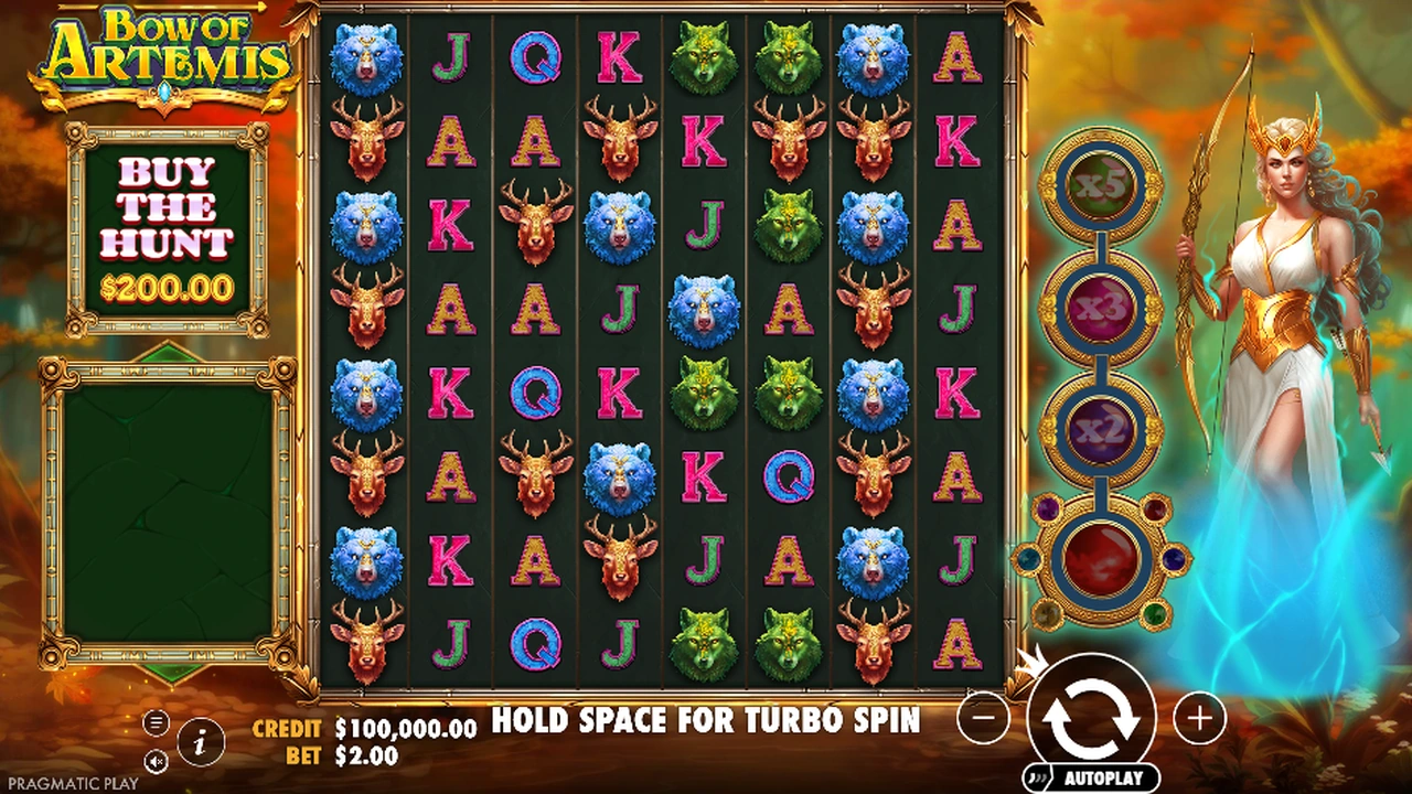 Bow of Artemis free slot demo