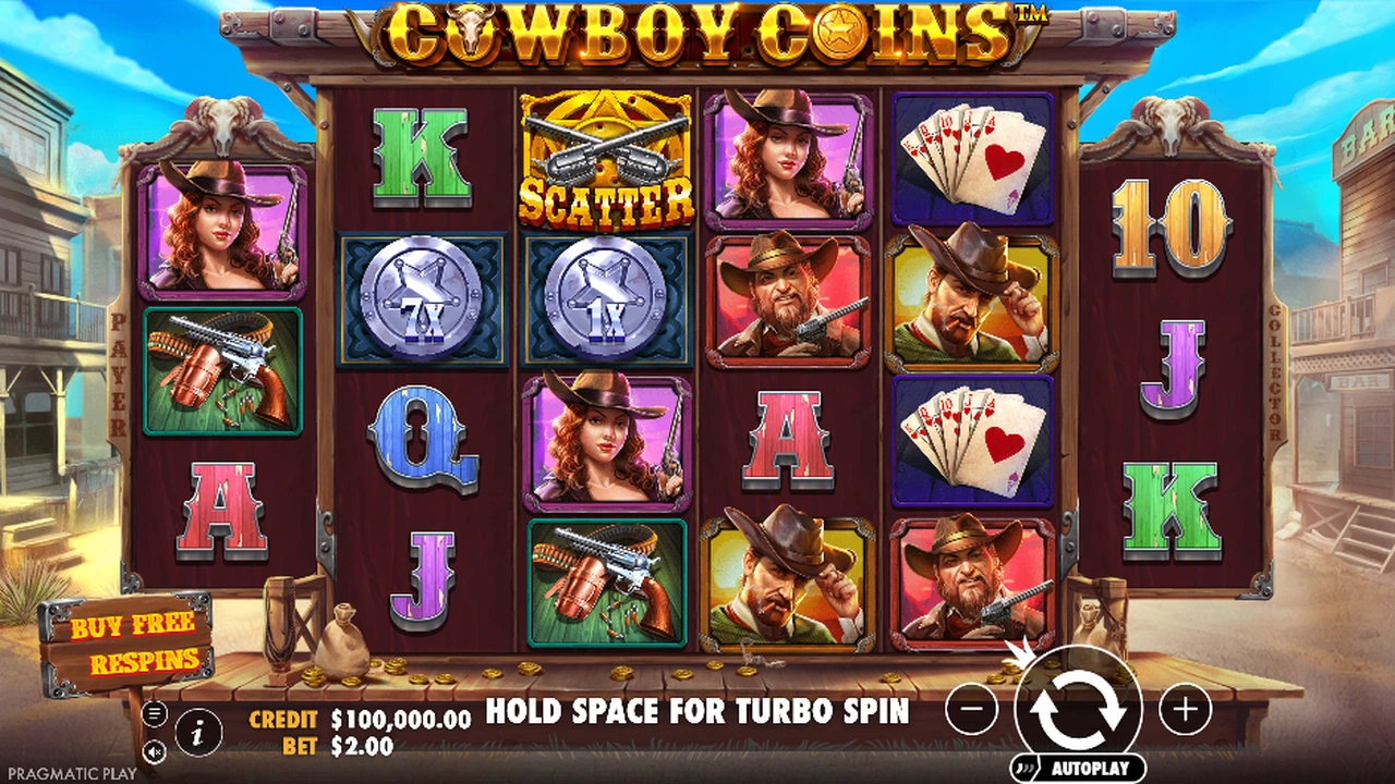Cowboy Coins™ free slot demo