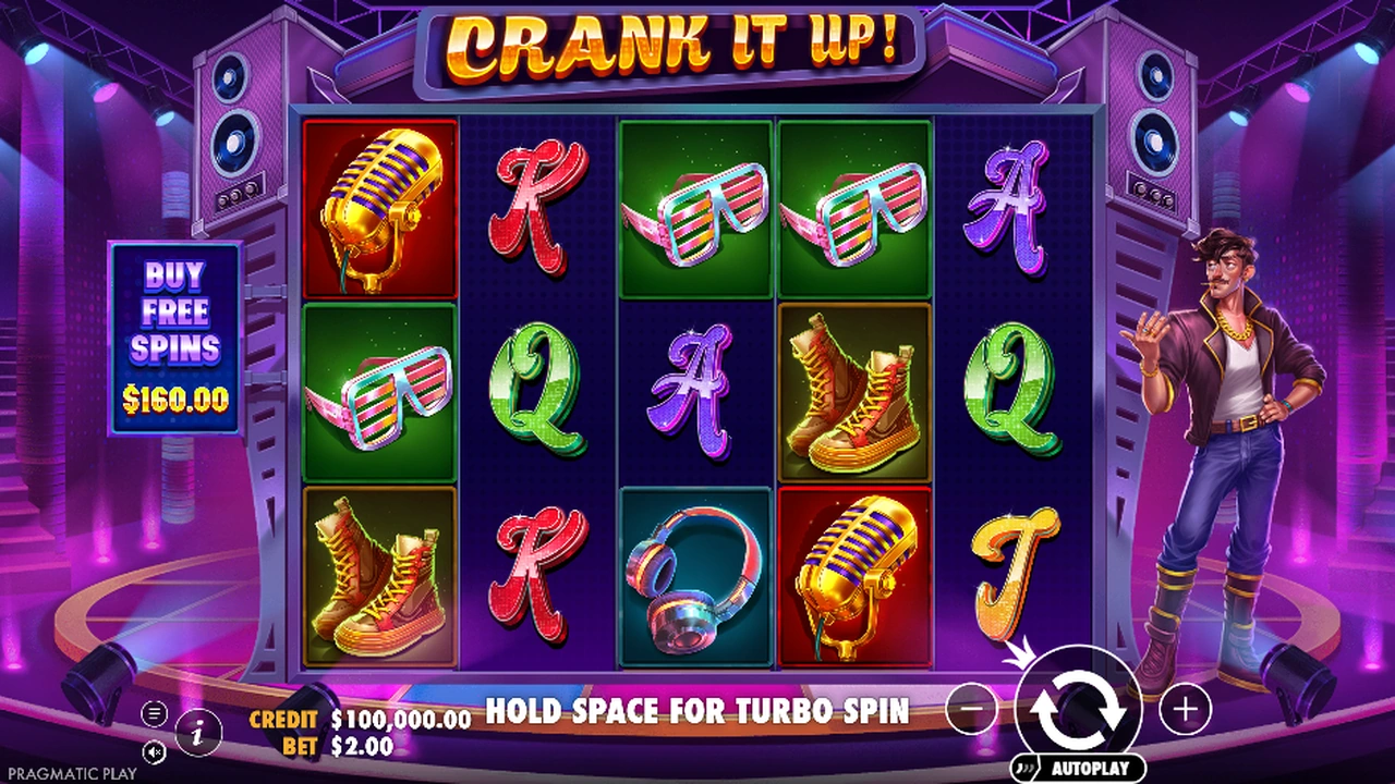 Crank It Up free slot demo