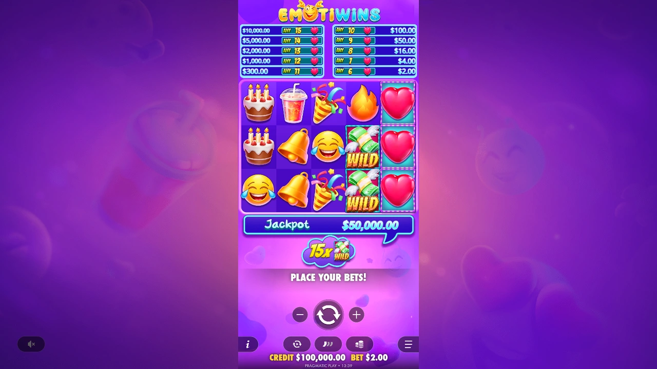 Emotiwins free slot demo