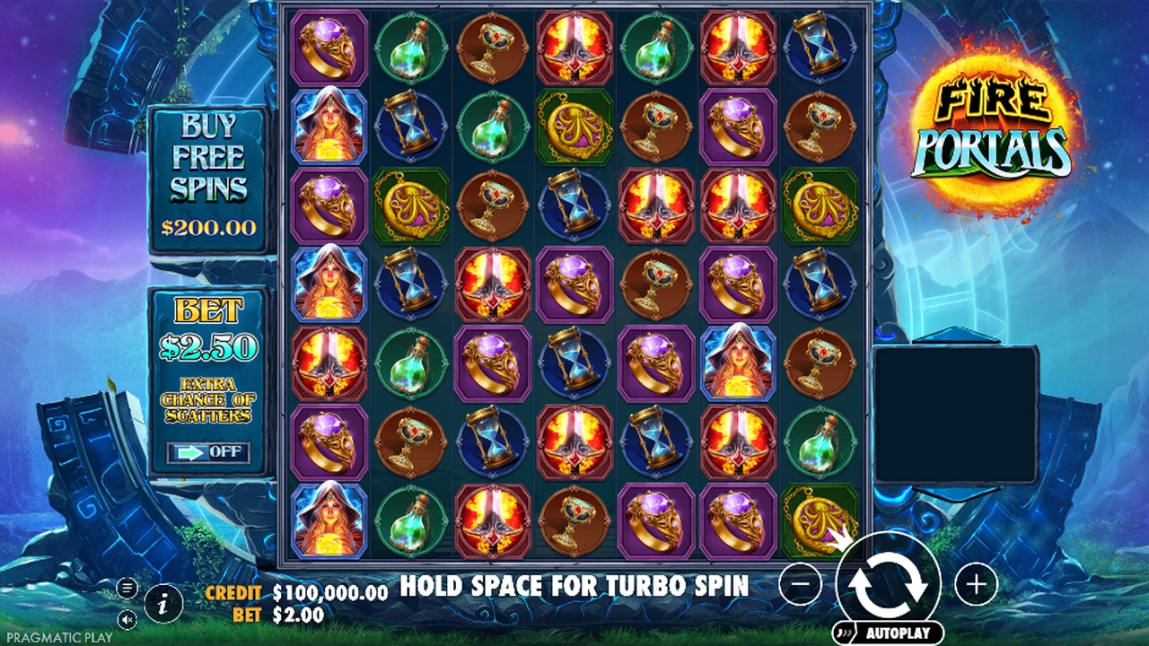 Fire Portals free slot demo