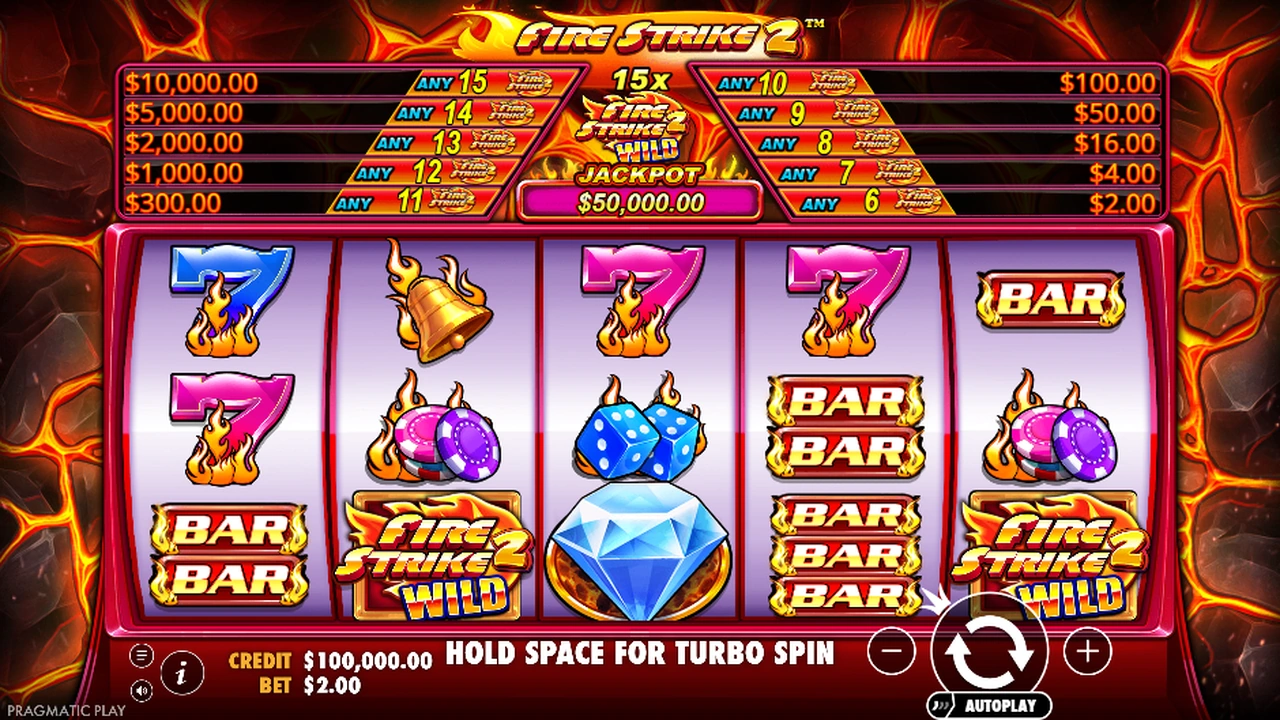 Fire Strike 2 free slot demo