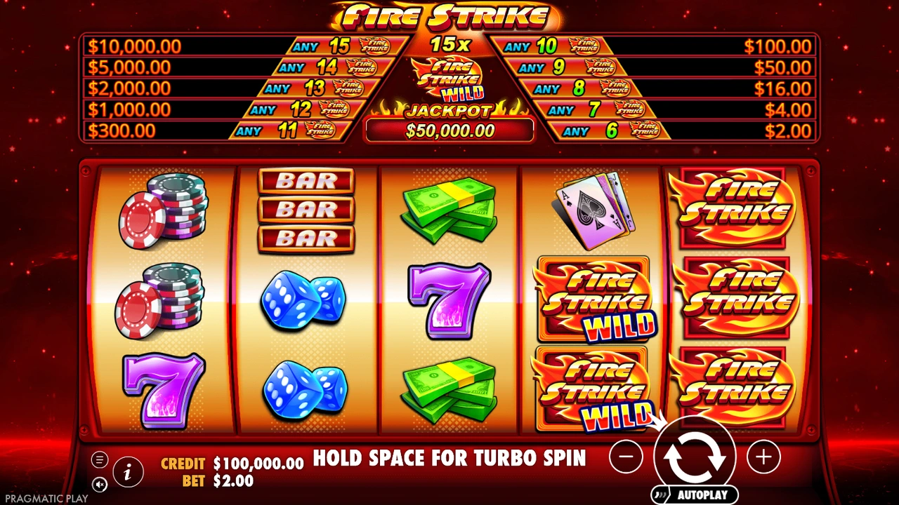 Fire Strike™ free slot demo