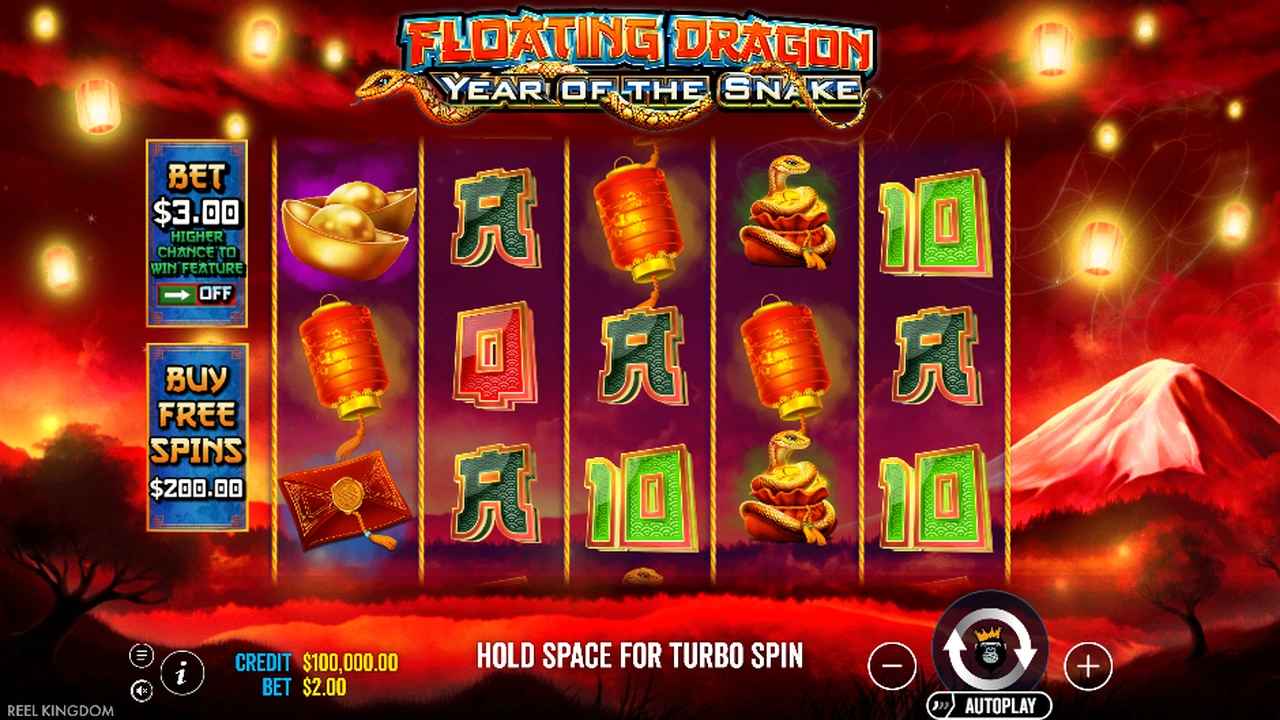 Floating Dragon – Year of the Snake free slot demo