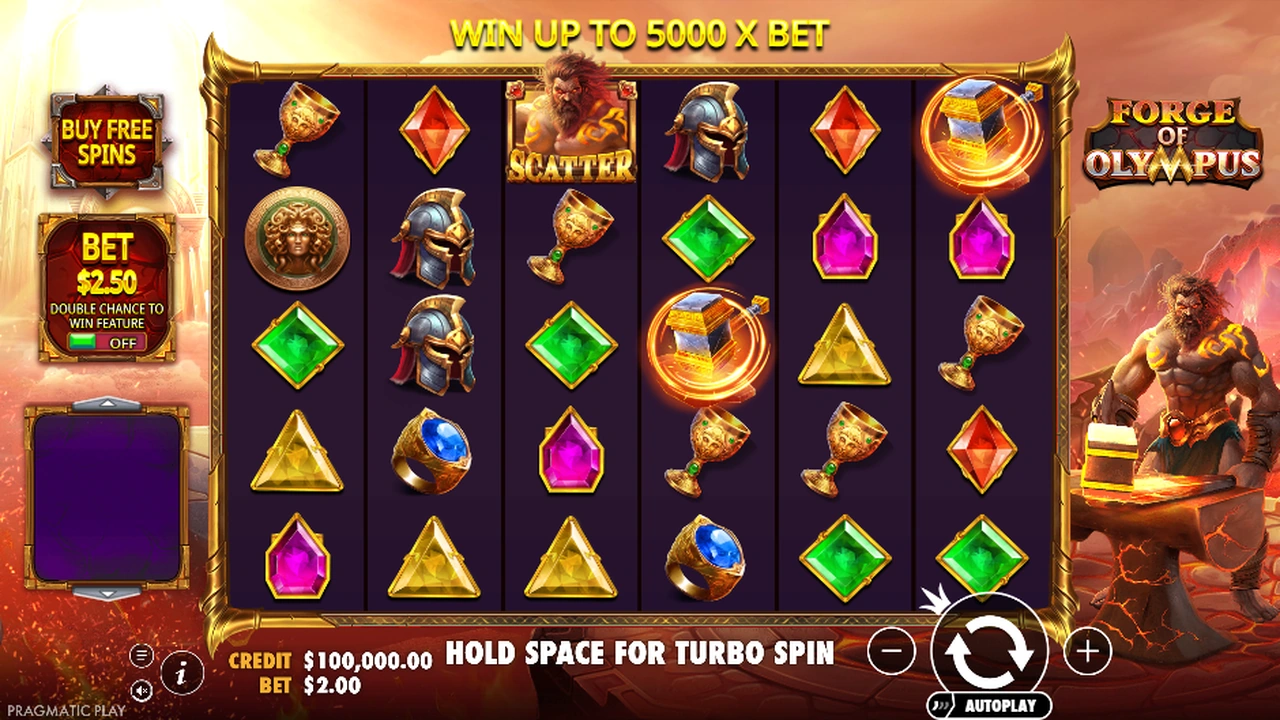 Forge of Olympus™ free slot demo