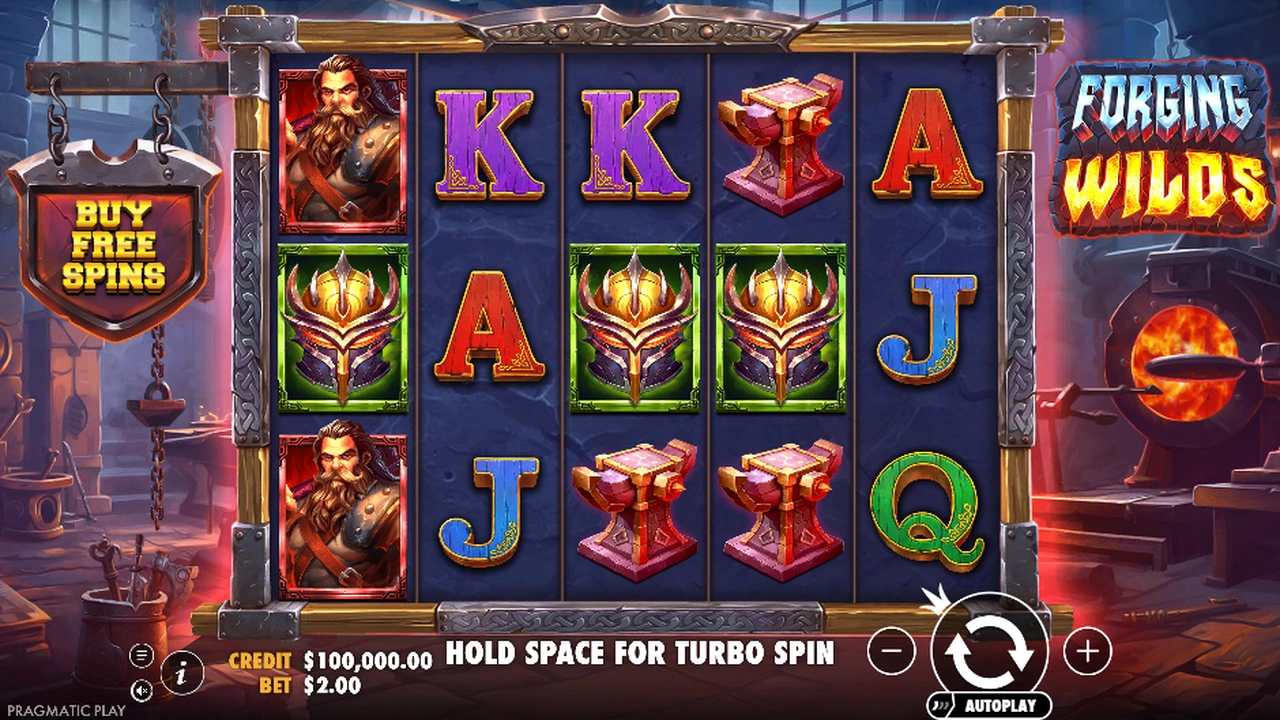 Forging Wilds free slot demo