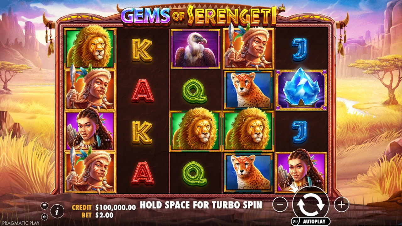 Gems of Serengeti™ free slot demo