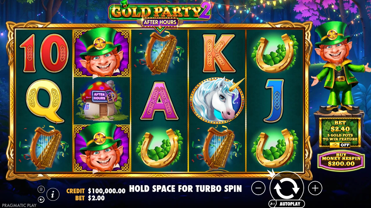 Gold Party 2 – After Hours free slot demo