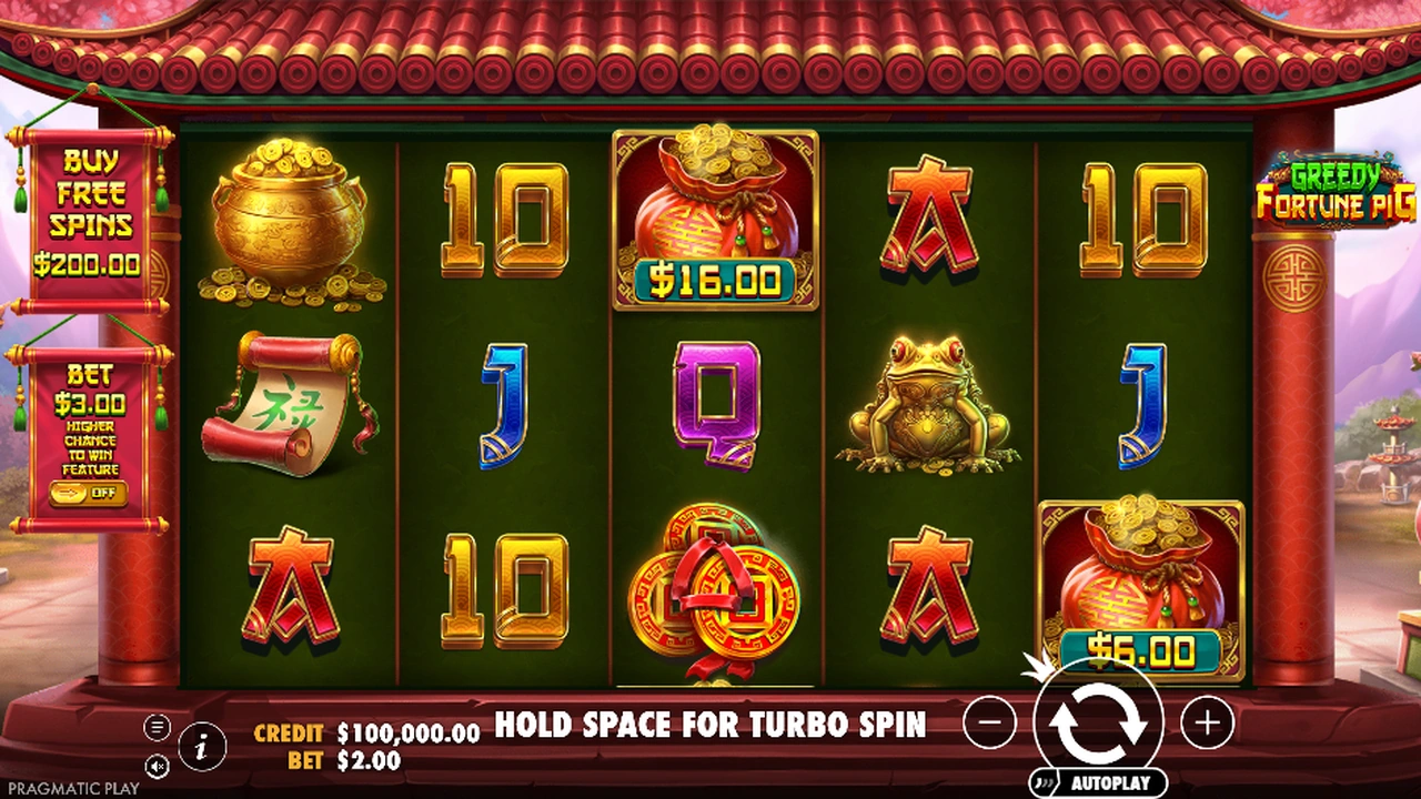 Greedy Fortune Pig free slot demo