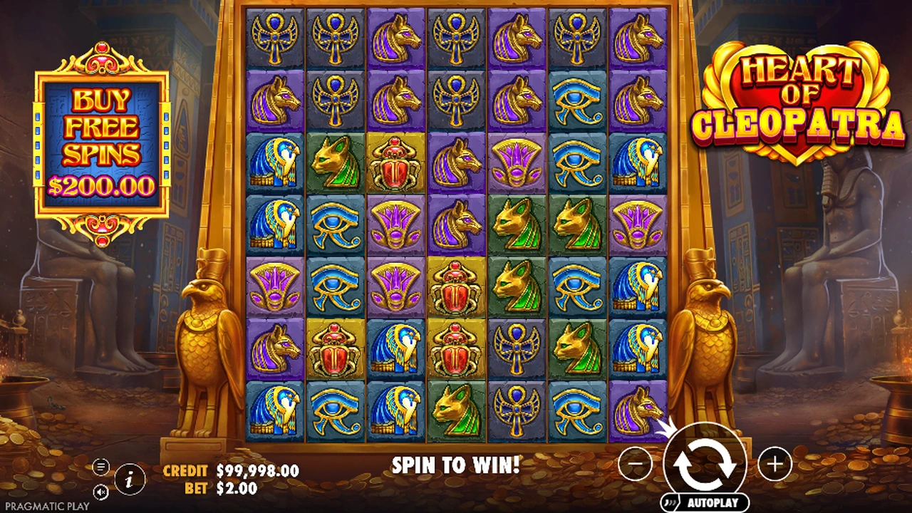 Heart of Cleopatra free slot demo