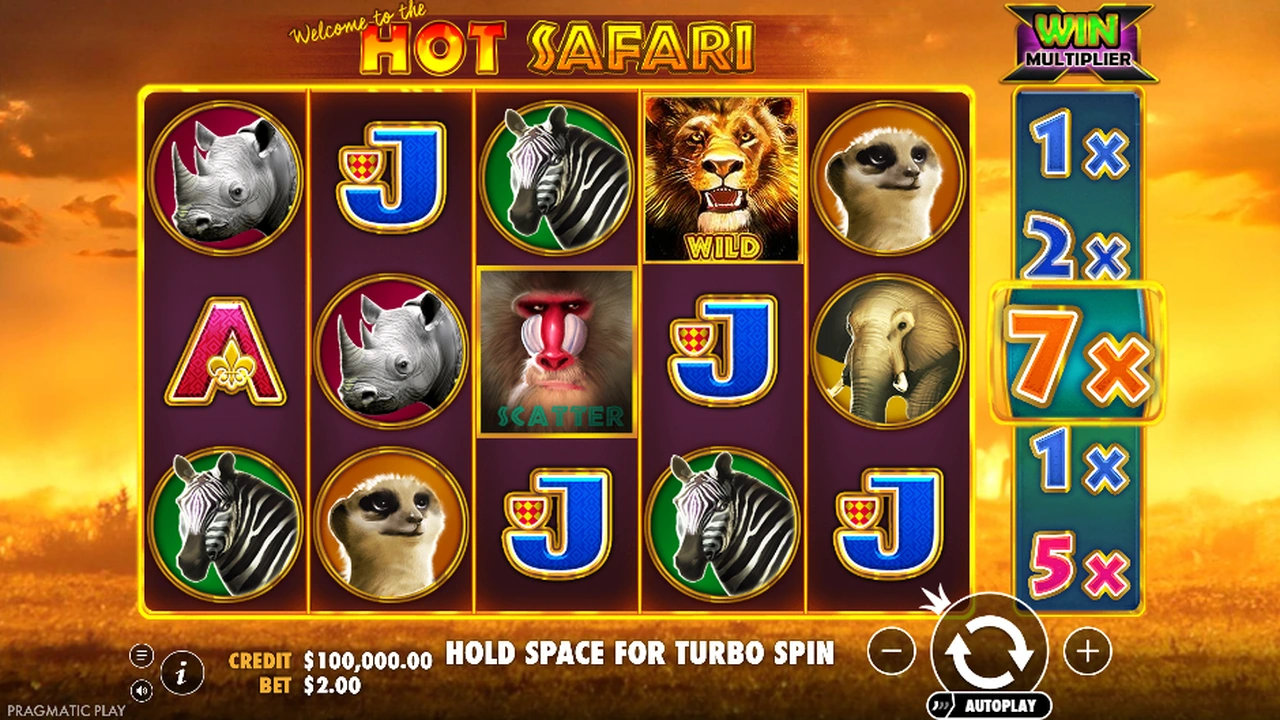 Hot Safari™ free slot demo