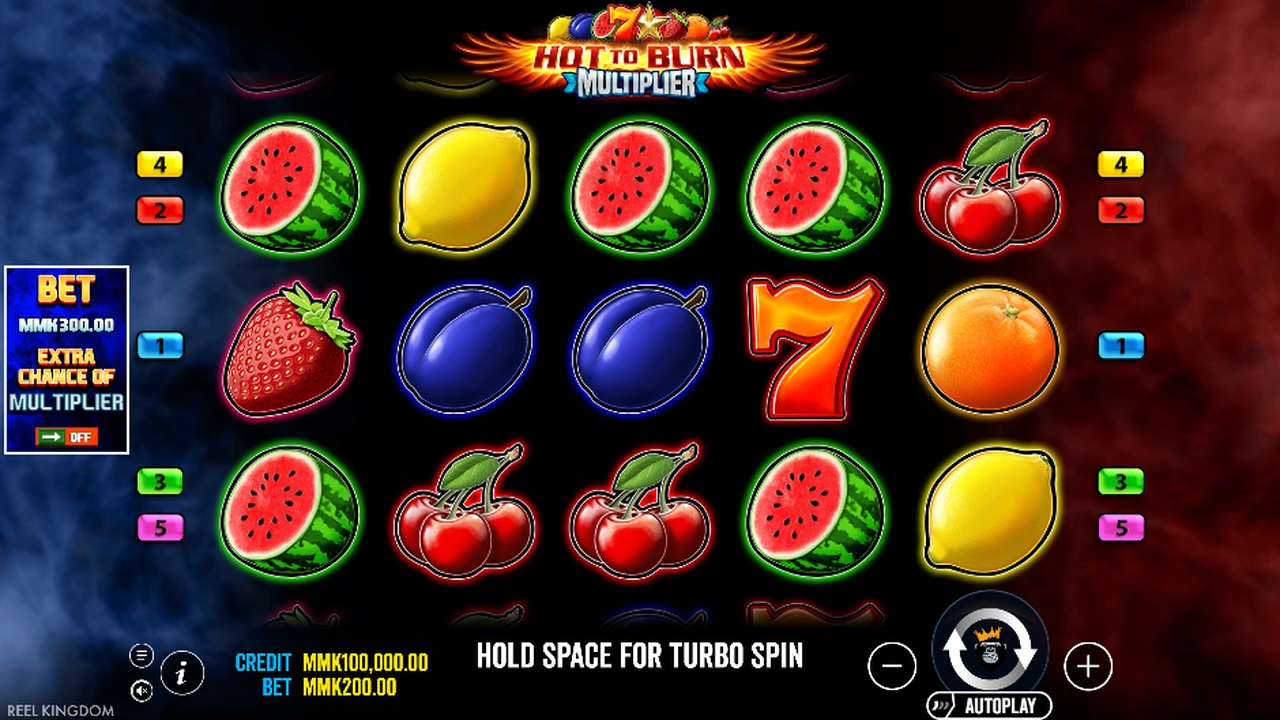 Hot to Burn Multiplier free slot demo