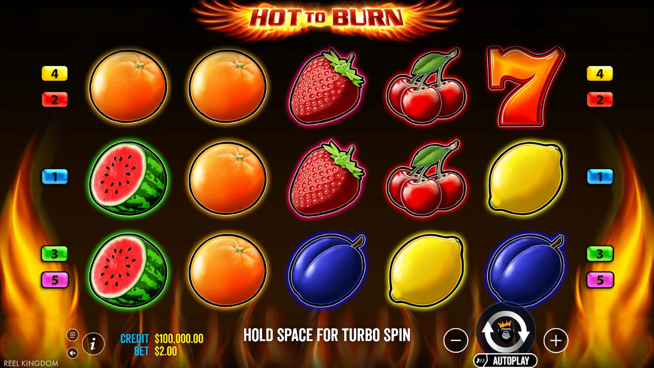 Hot to Burn® free slot demo