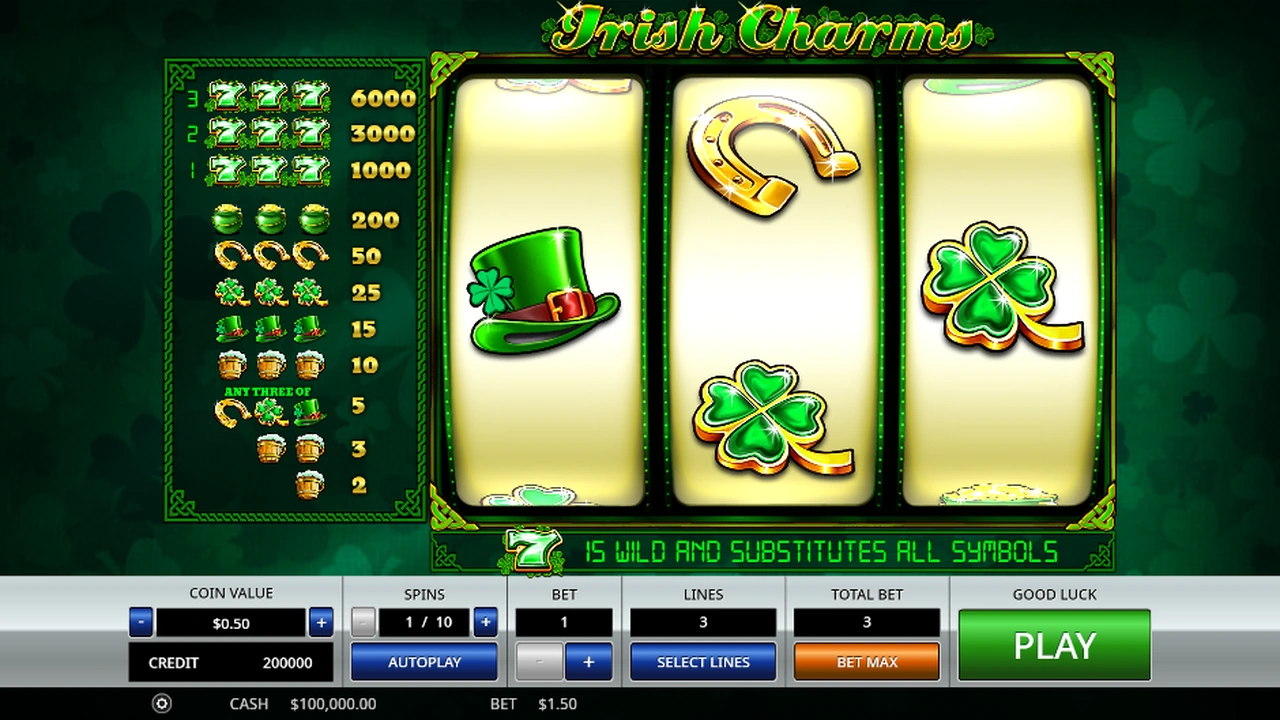 Irish Charms™ free slot demo