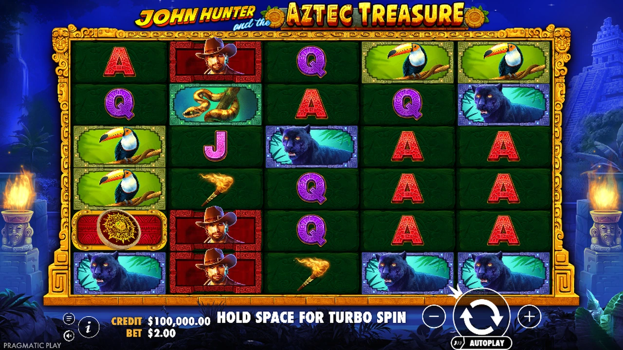 John Hunter and the Aztec Treasure™ free slot demo