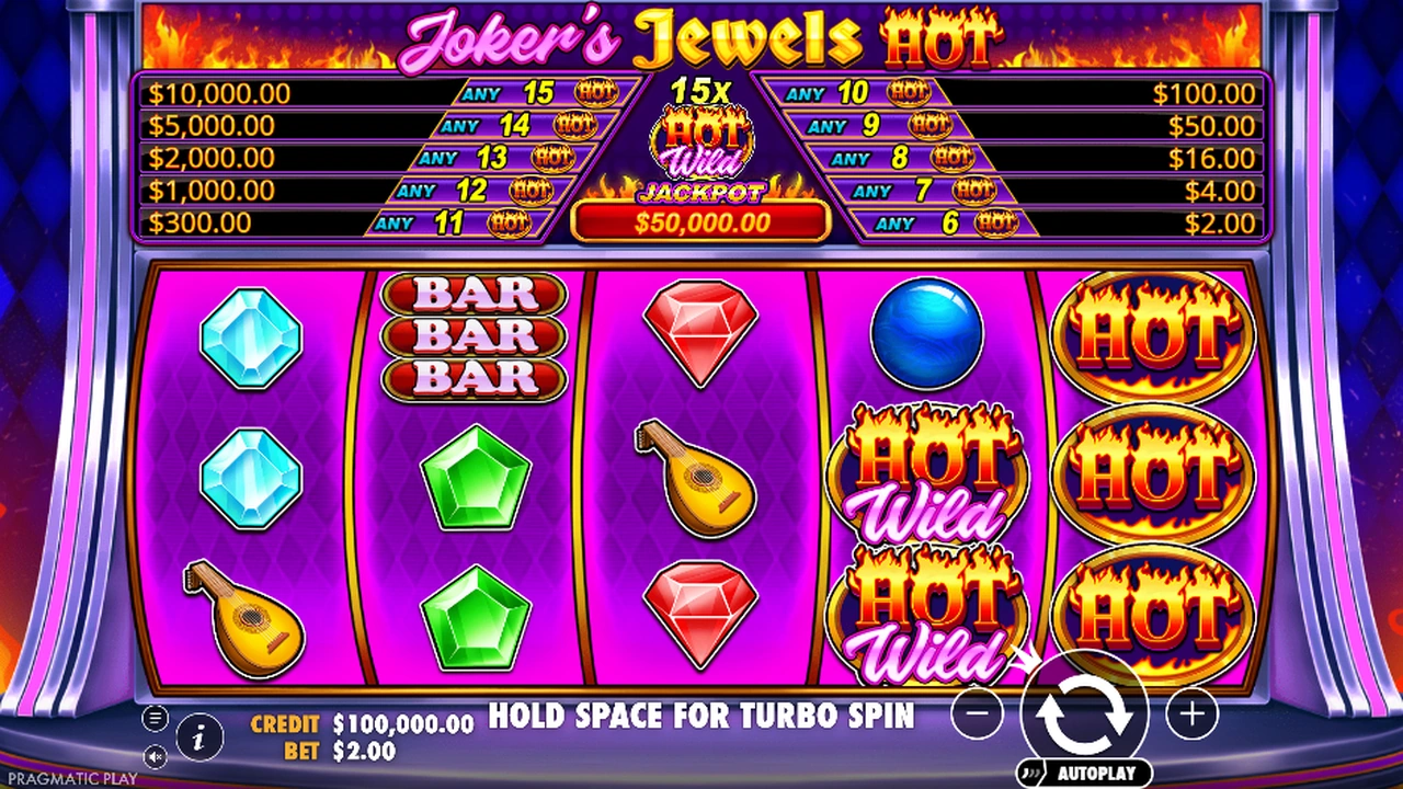 Joker’s Jewels Hot free slot demo