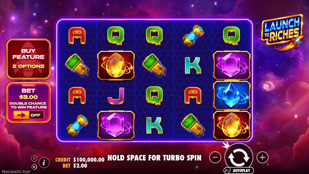 Launch to Riches free slot demo