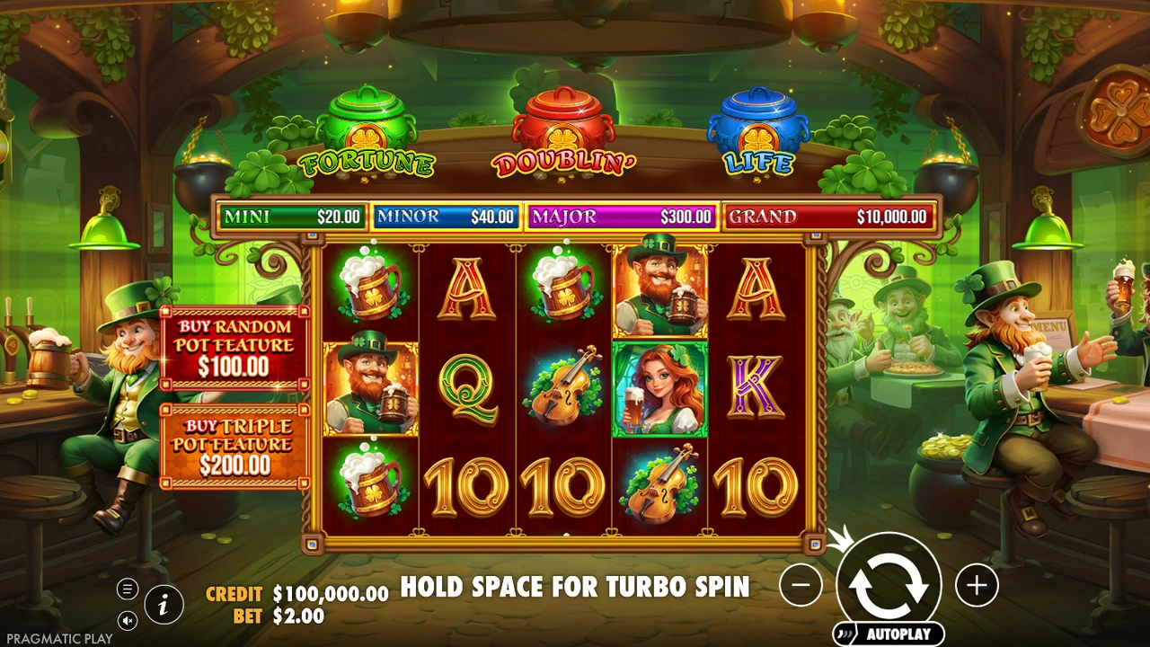 Lucky’s Wild Pub free slot demo