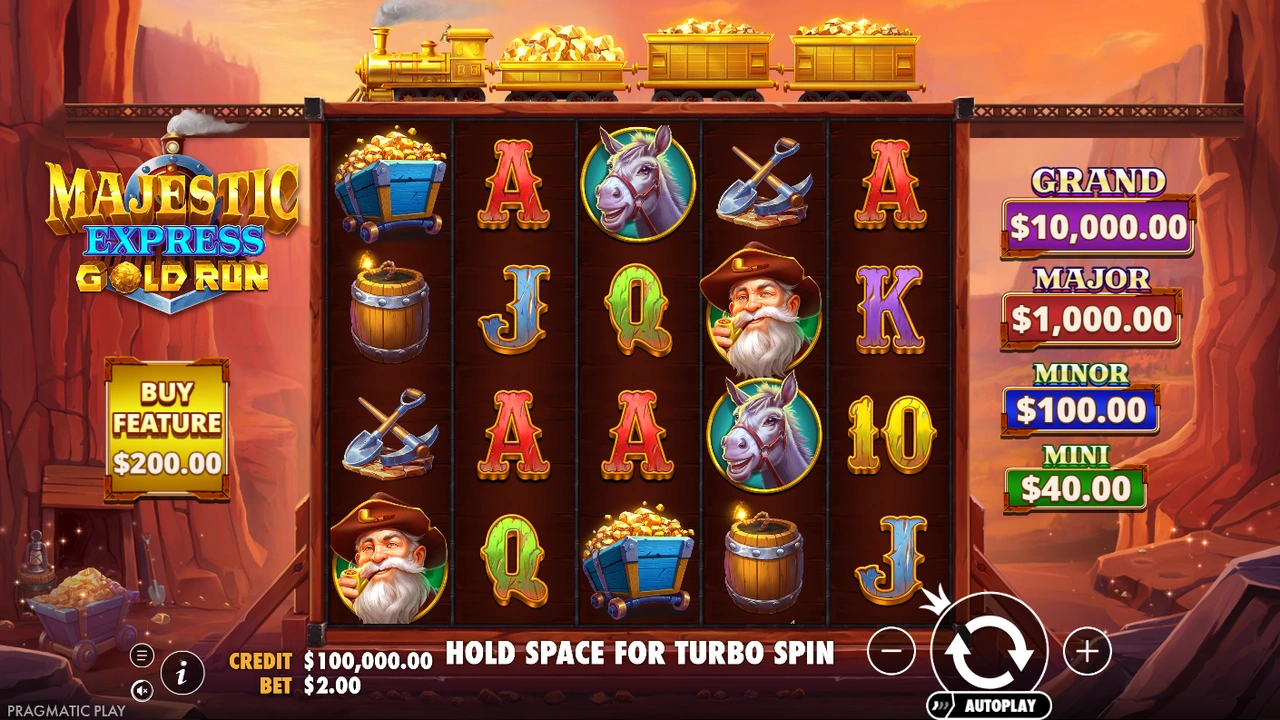 Majestic Express – Gold Run free slot demo