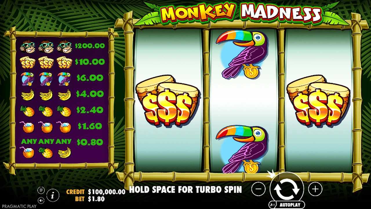 Monkey Madness™ free slot demo