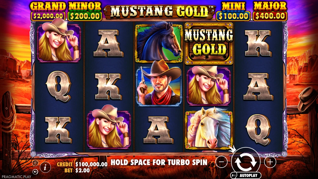 Mustang Gold™ free slot demo