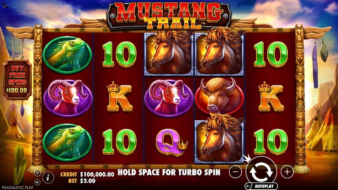Mustang Trail™ free slot demo