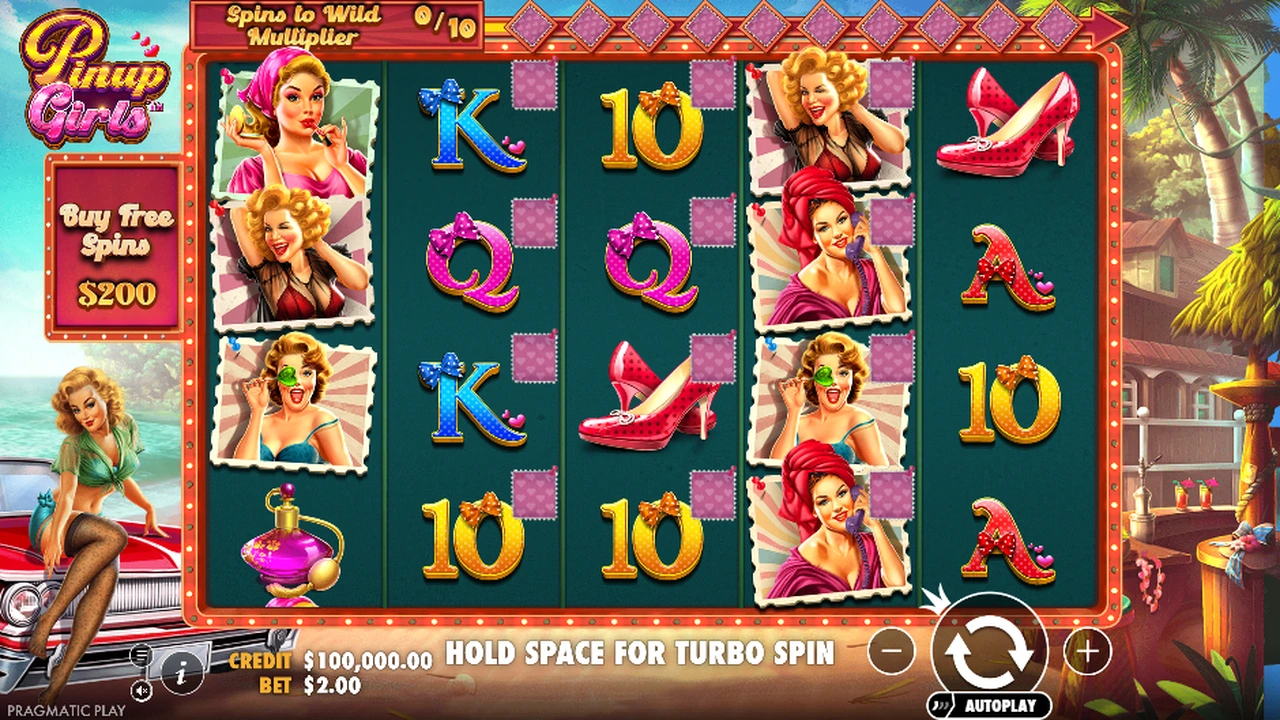 Pinup Girls free slot demo