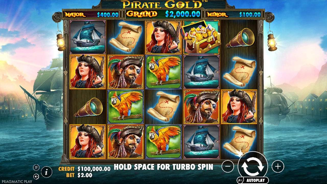 Pirate Gold™ free slot demo