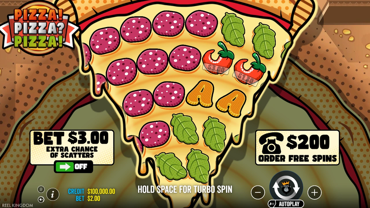 PIZZA! PIZZA? PIZZA!™ free slot demo