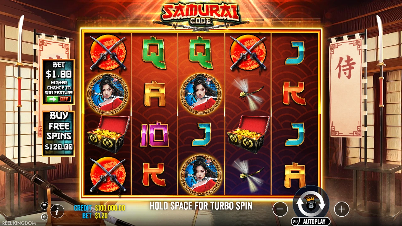 Samurai Code free slot demo