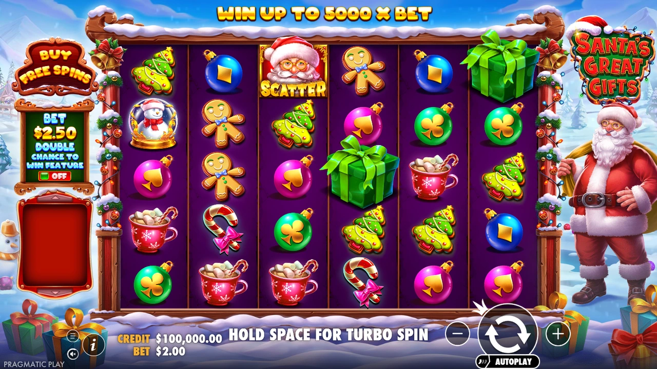 Santa’s Great Gifts™ free slot demo