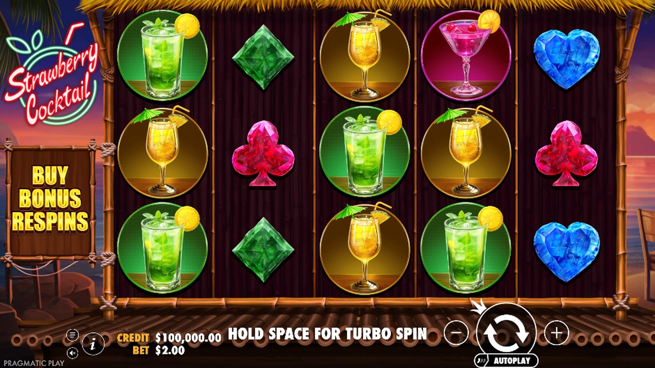 Strawberry Cocktail free slot demo