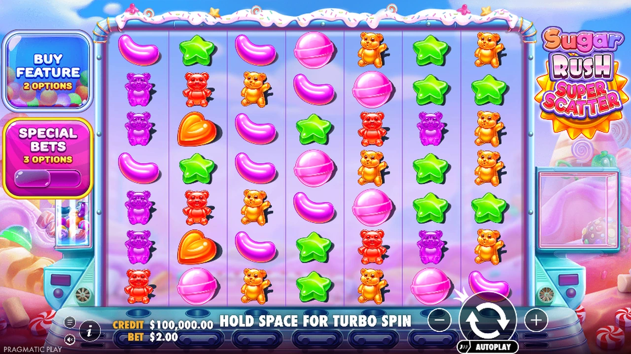 Sugar Rush Super Scatter free slot demo