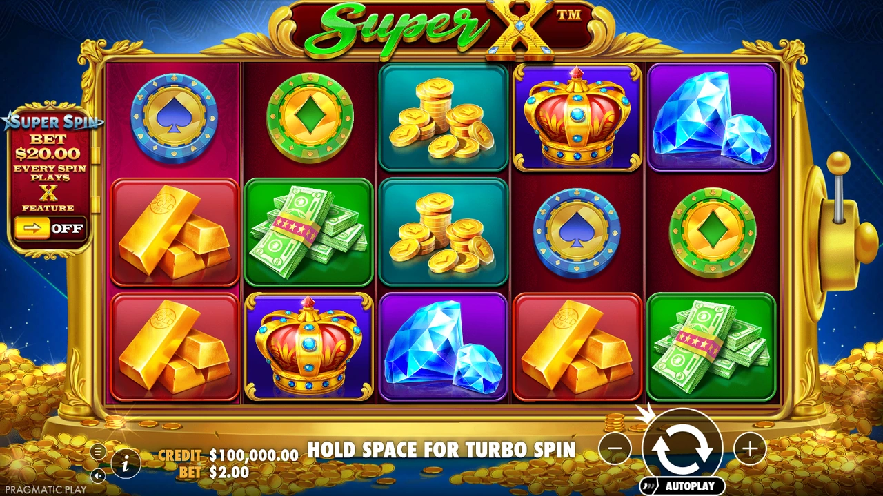 Super X™ free slot demo