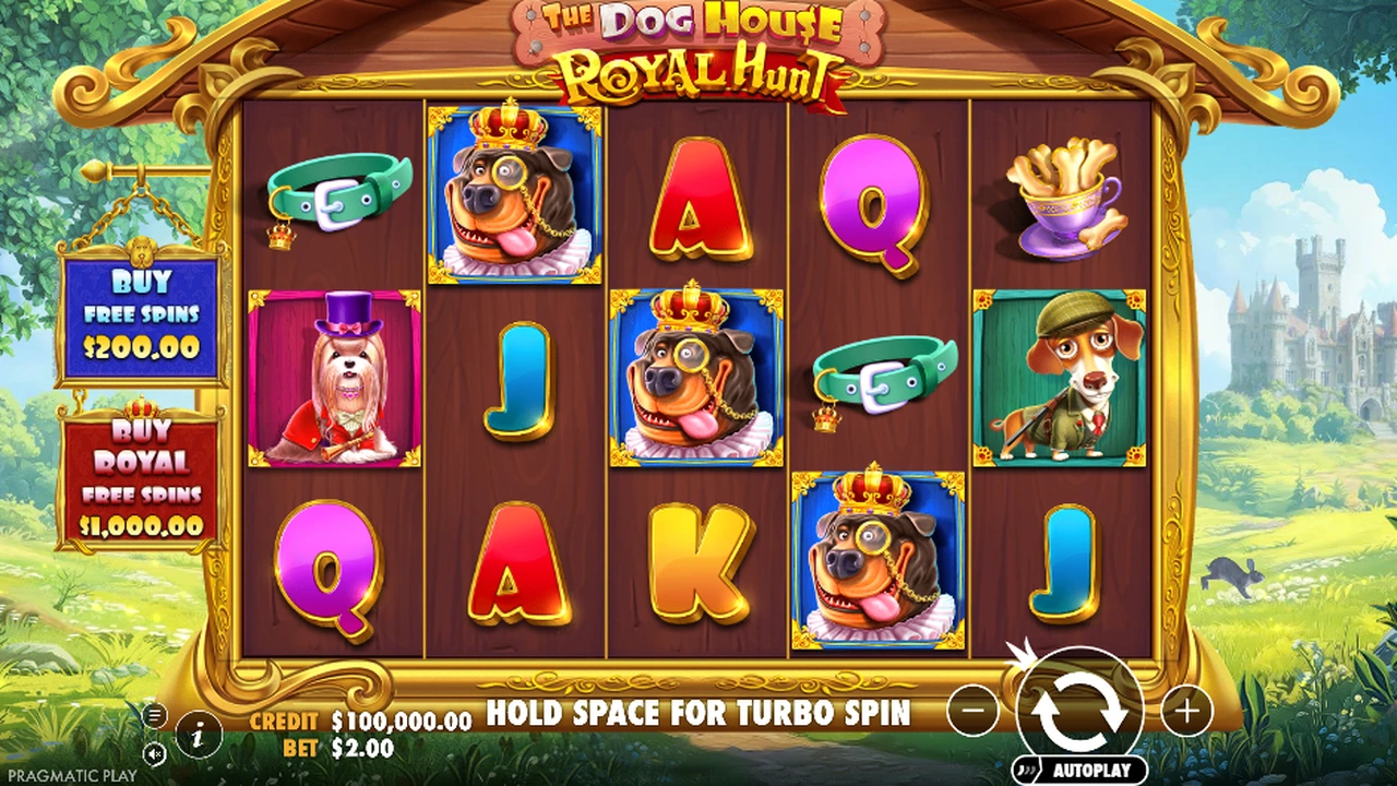The Dog House – Royal Hunt free slot demo