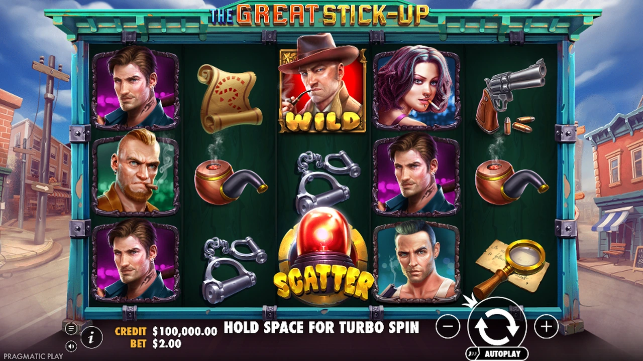 The Great Stick-Up free slot demo