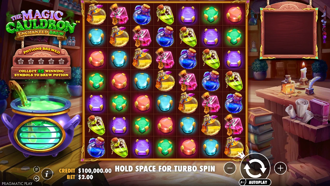 The Magic Cauldron – Enchanted Brew™ free slot demo