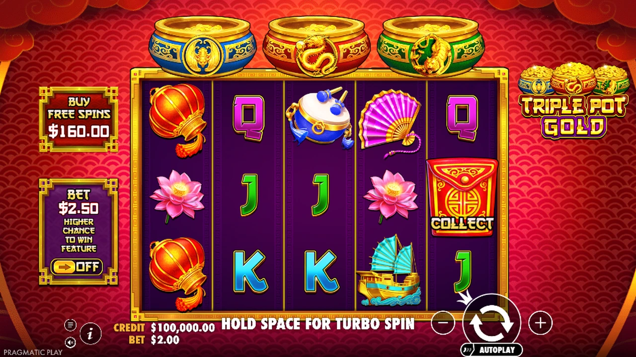 Triple Pot Gold free slot demo