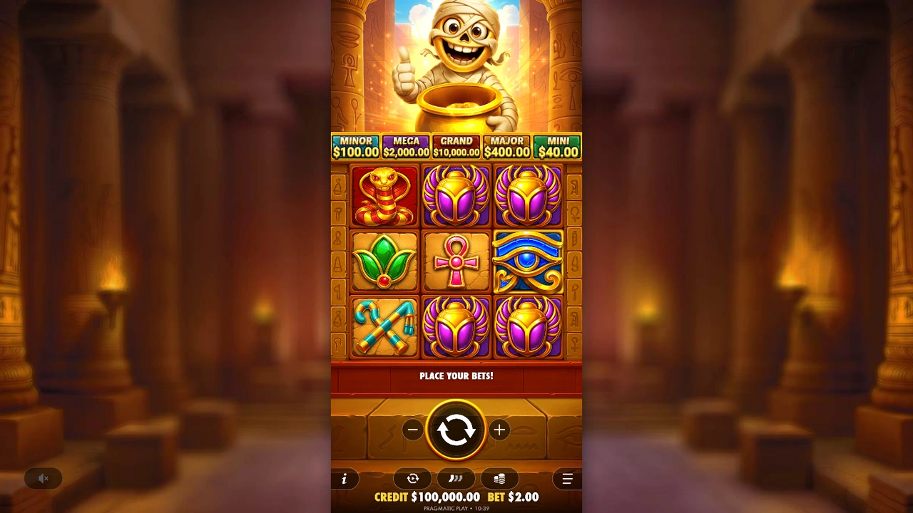 Tut’s Treasure Tower free slot demo