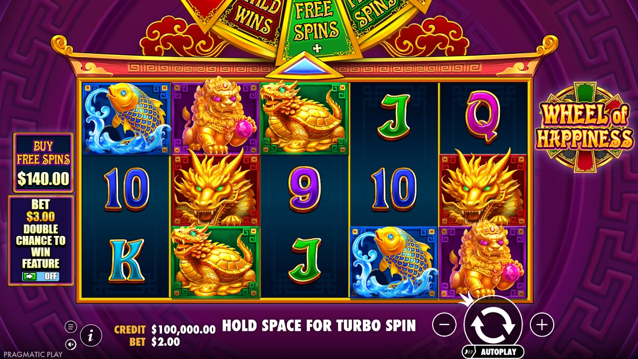 Wheel of Happiness free slot demo
