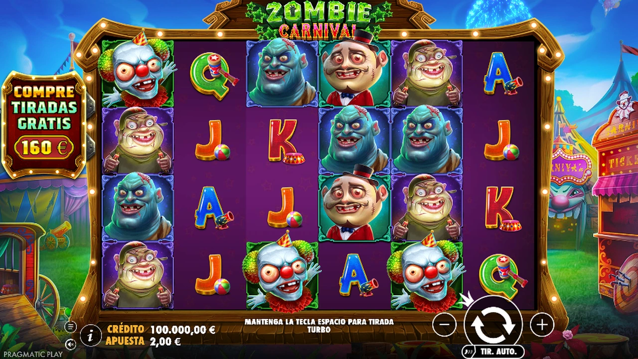 Zombie Carnival free slot demo