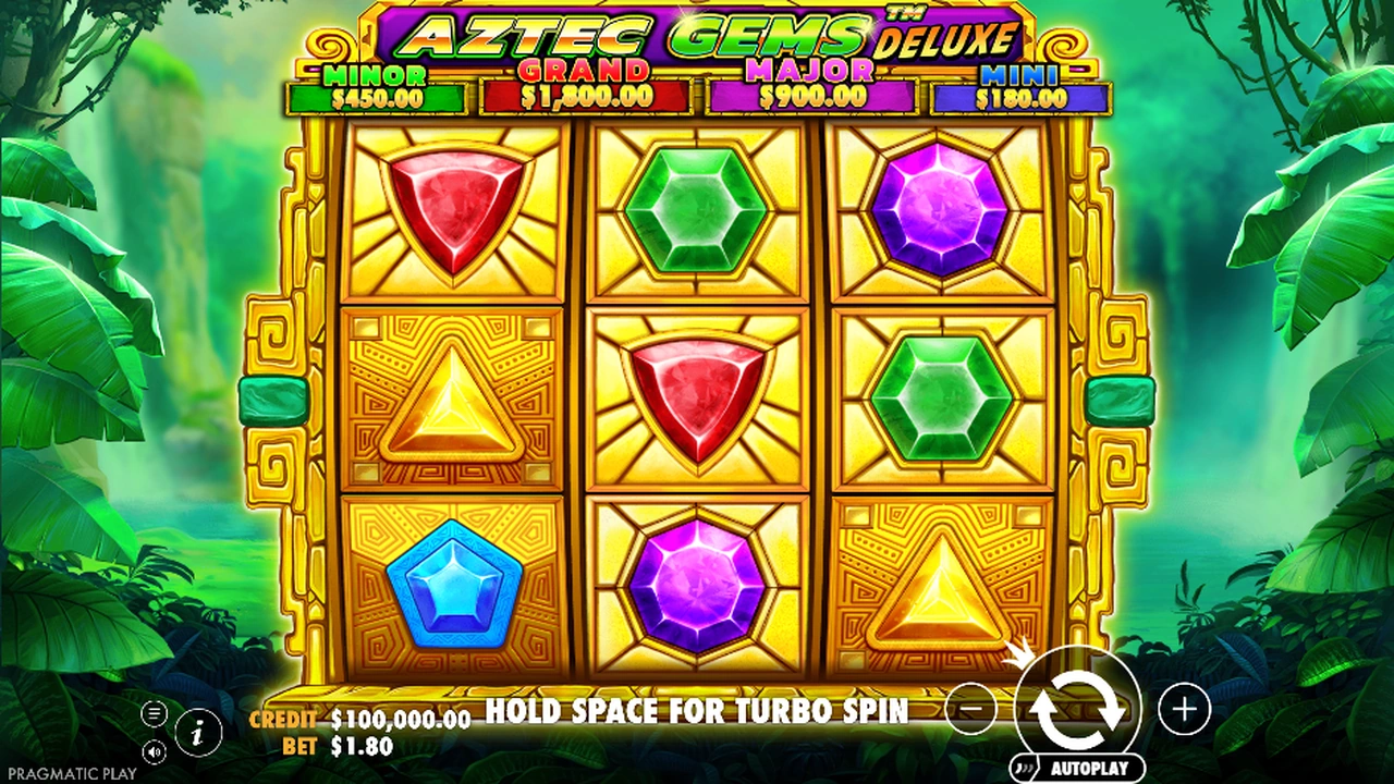 Aztec Gems Deluxe™ free slot demo