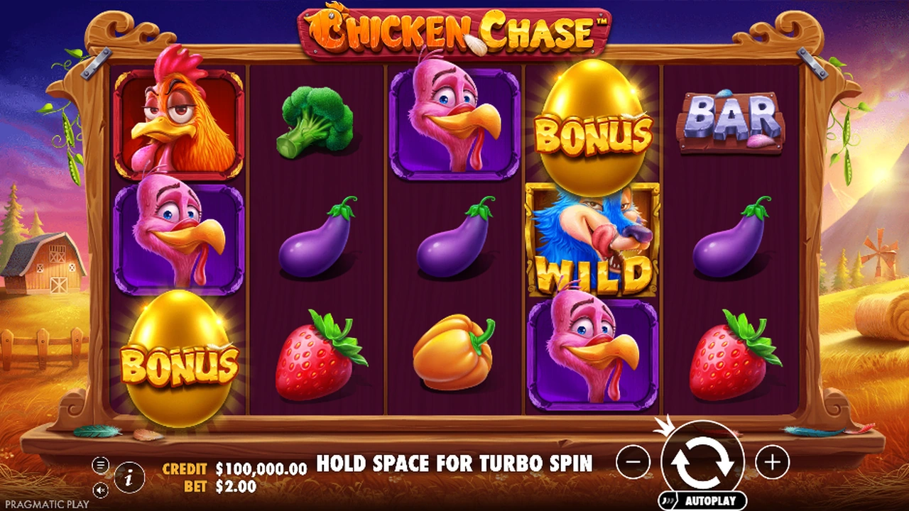 Chicken Chase free slot demo